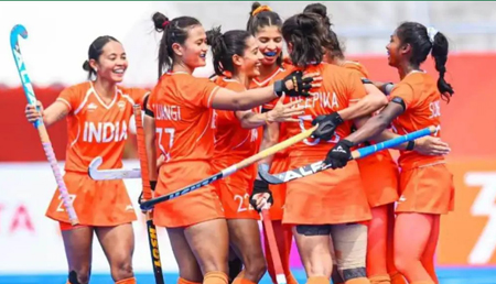 इंडिया महिला हॉकी टीम ने रचा इतिहास, चीन को हराकर 44 साल बाद जीता गोल्ड मेडल