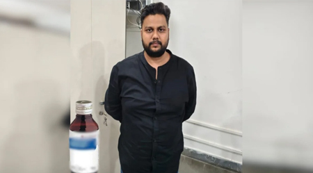 3 करोड़ के कफ सिरप जब्ती मामले में छिपकर बैठा था इनामी बदमाश, STF के हत्थे चढ़ा