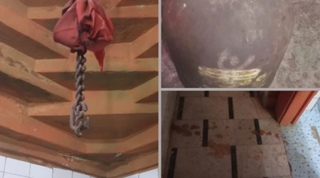 सिद्धेश्वर नाथ मंदिर में बड़ी चोरी, दो ऐतिहासिक घंटे गायब, ग्रामीणों ने दी चक्का जाम की चेतावनी