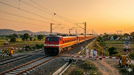 भारतीय रेलवे 100% विद्युतीकरण के करीब, अब बस 5 राज्यों में 269 रूट किलोमीटर का काम बाकी…